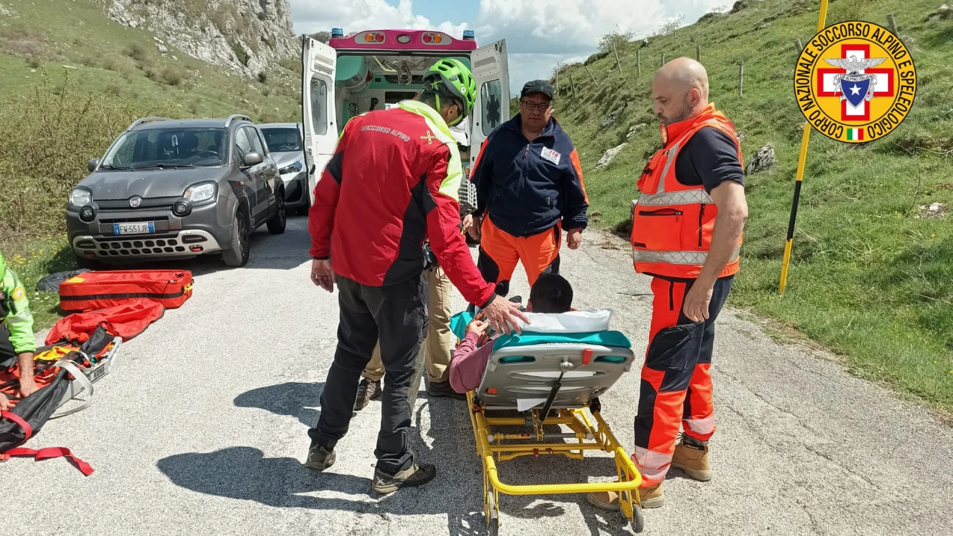 Frosolone: giovane si infortuna mentre si arrampica sulla parete di Morgia Quadra. Intervento dei Soccorso Alpino del Molise.